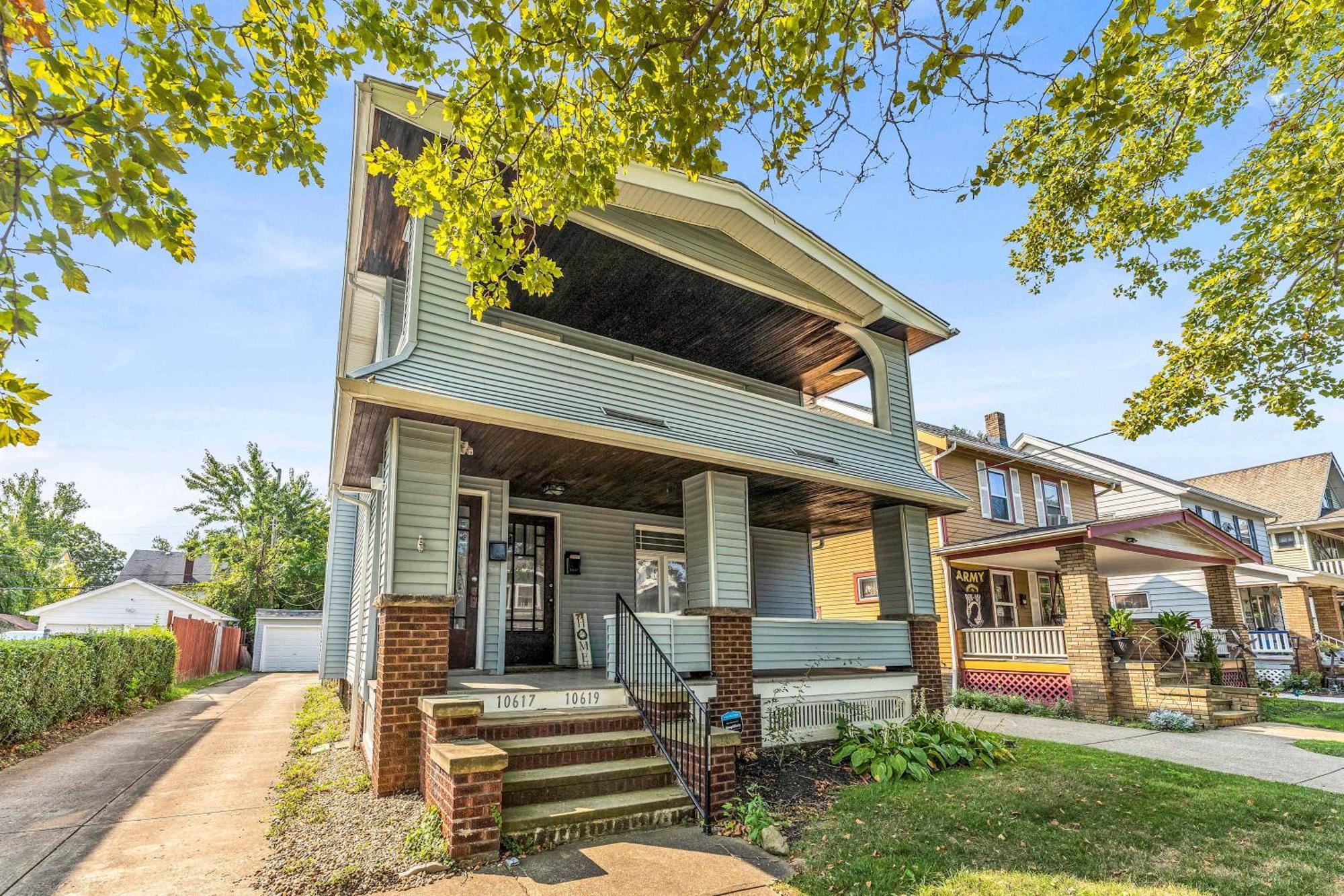 Beautifully Remodeled Duplex Apt In West Blvd Cleveland Extérieur photo